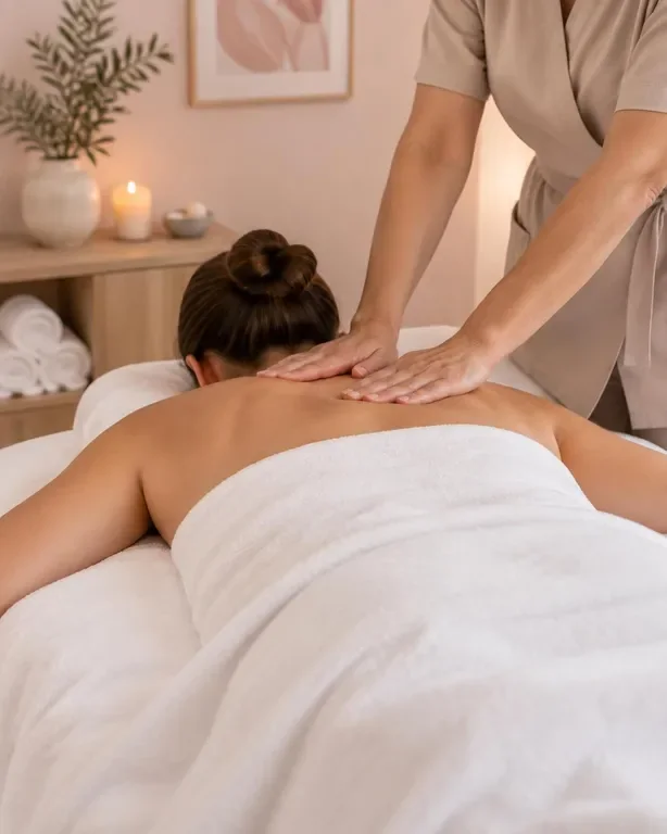 Masaje descontracturante en Marien Skincare Mérida